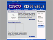 Tablet Screenshot of cesco-omron.com